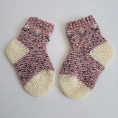 Flower Baby Socks