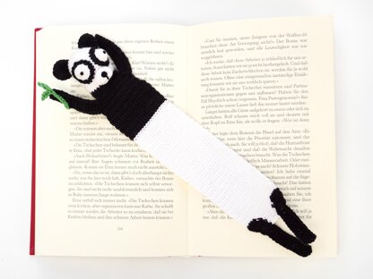 Panda Bookmark Crochet Pattern