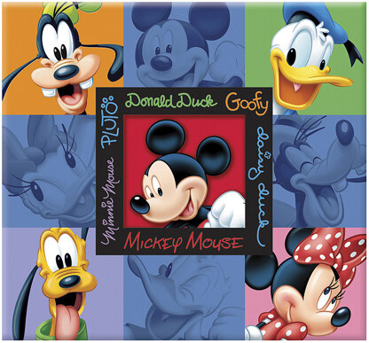 Trends International SandyLion Disney Post Bound Album 12"X12" - Mickey & Friends Embossed