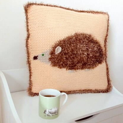 Fluffy Hedgehog Pillow