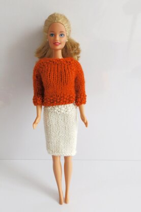 Coral Reef Barbie Outfit