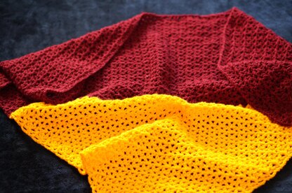Summer v stitch shawl