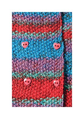 Children Cardigan in Bergere de France Julienne  - M1339/M1340 - Downloadable PDF