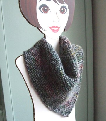 Easy Knit Bandana Cowl