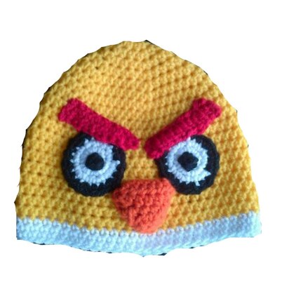 Yellow Angry Bird Hat