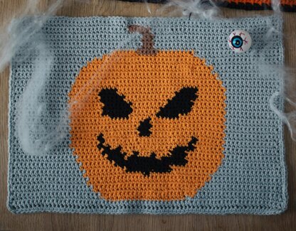 Halloween Pumpkin placemat