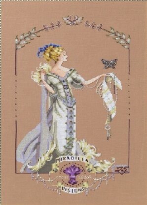 Lady Mirabilia Cross Stitch Chart  - MD158