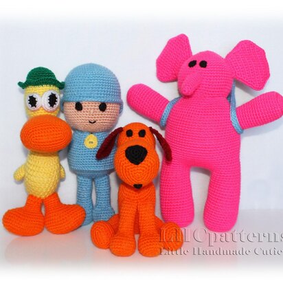 Pocoyos Friends Crochet Pattern