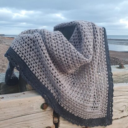 Shell Foraging Shawl