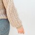 Chunky Wheat Petals Sweater