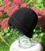 The garter stitch beanie hat