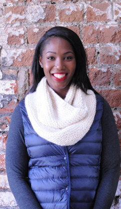 Garter Stitch Cowl in The Fibre Co. Tundra - Downloadable PDF