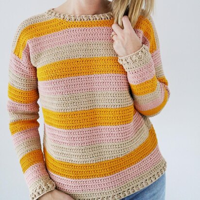 Sunset Stripes Sweater