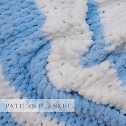 Wave Blanket Pattern