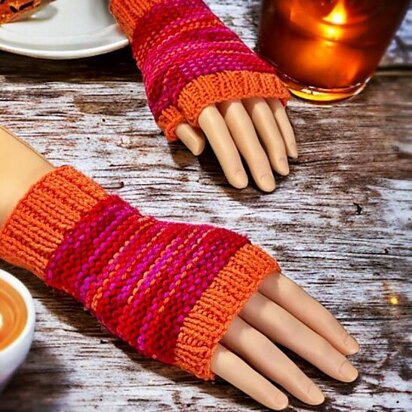 Basic Fingerless Gloves or Mitts