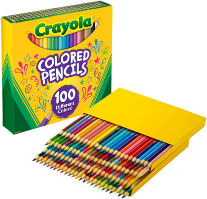 Crayola Colored Pencils - 100/Pkg