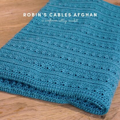 Robin's Cables Afghan