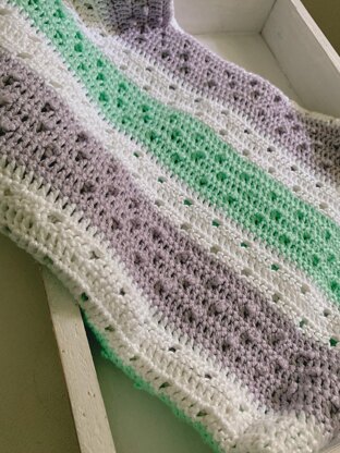 The Pretty Picot Baby Blanket