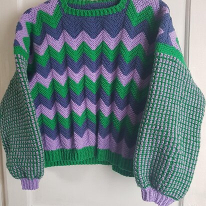 Dory Zig Zag Sweater