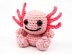 Mini Axolotl Crochet Pattern