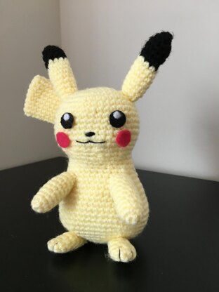 Crocheted Pikachu