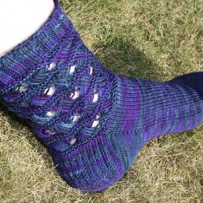 Indian Violets - knitting pattern