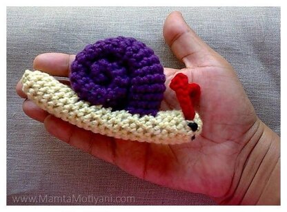 Crochet Snail Pattern Unique Amigurumi Toy