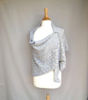 Silver Frost Shawl