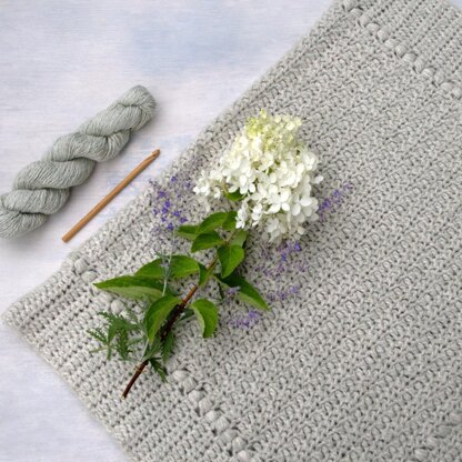 Meadow Sage Baby Blanket