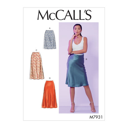 McCall's Misses' Skirts M7931 - Sewing Pattern
