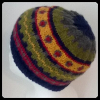 "Jack" Hat fairisle style