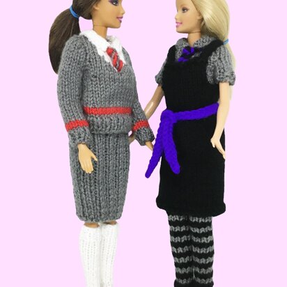 Barbie school uniforms