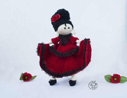 Spanish dancer doll