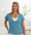 Swept Up Broomstick Top in Caron Simply Soft Light - Downloadable PDF