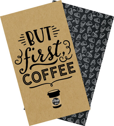 Echo Park Paper Echo Park Traveler's Notebook Insert 4.5"X8.25" - Coffee & Friends Daily Calendar