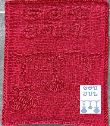 Nr. 382 Ornament God Jul guest towel