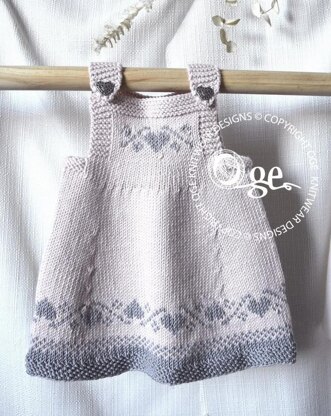 Luv U Forever Pinafore Dress - P090