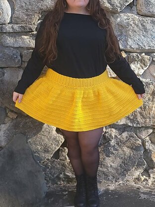 Poofy Crochet Skirt