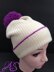 Slouchy Hat Crochet Pattern with Pom Pom