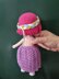 Crochet doll pattern, Jolie doll, amigurumi doll pattern
