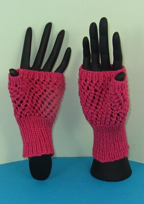 Easy Lace Fingerless Gloves