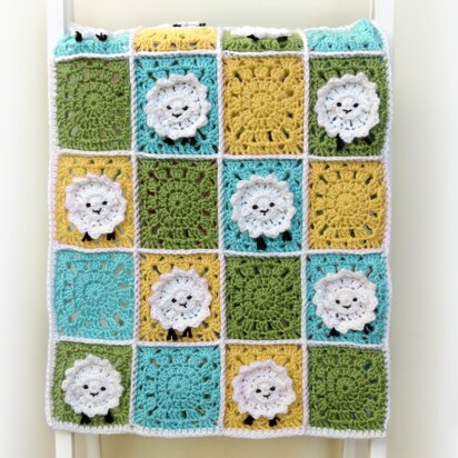 Sheep Baby Blanket