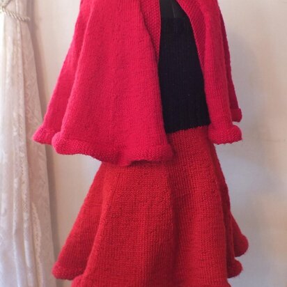 Red Riding Hood Cape X Loom