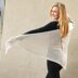 Lace Bordered Shawl in Plymouth Yarn Arequipa Worsted - 3219 - PDF
