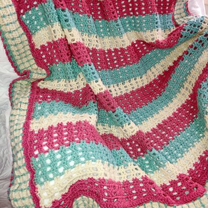 Thinking of Spring Crochet Afghan