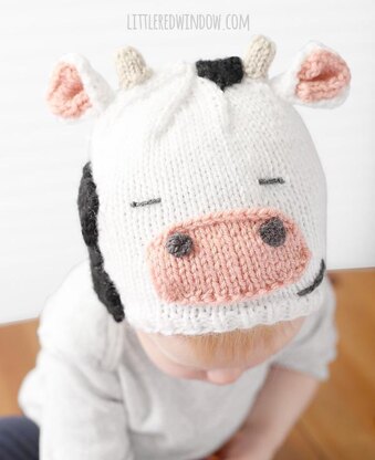 Cuddly Cow Hat