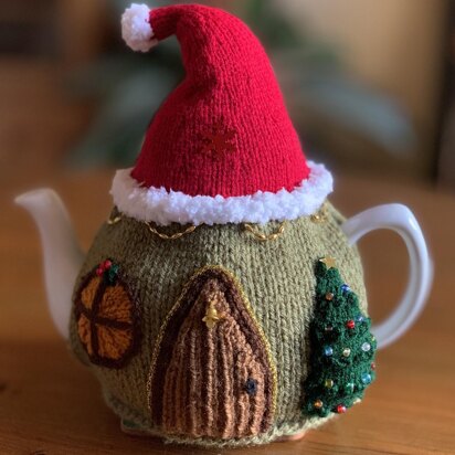 Xmas Fairy House Tea Cosy