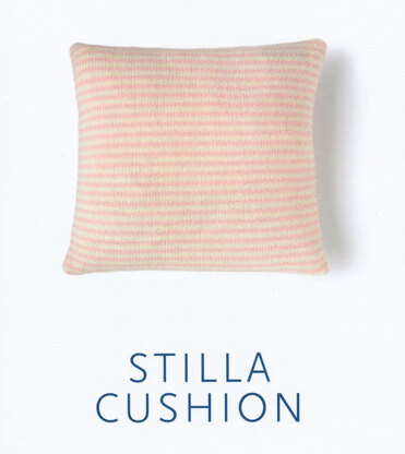 "Stilla Cushion Cover" - Cushion Knitting Pattern For Home in MillaMia Naturally Soft Merino