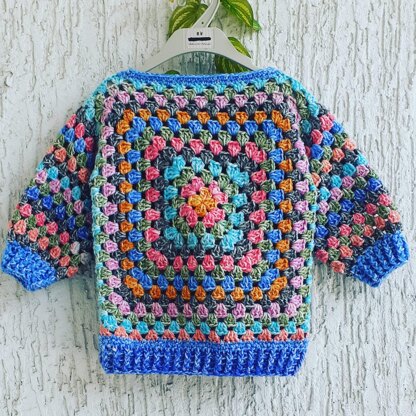 Granny square jumper outlet pattern