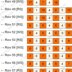 Corner-to-Corner C2C Radiant Flower Orange Newborn Blanket Crochet PATTERN